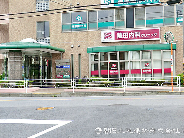 薩田内科クリニック290ｍ