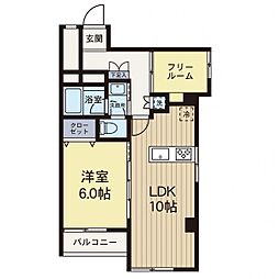 間取図画像 1SLDK