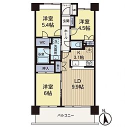 スタンレーヒルズ横浜小机ファーガソン・リッジ 3LDKの間取図画像