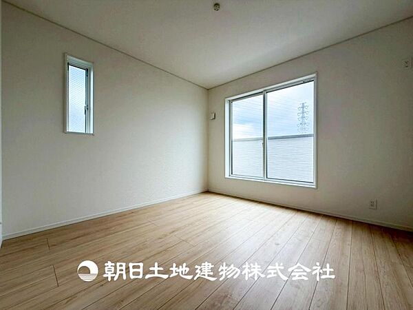 【洋室】爽やかな空間演出とセンス良く纏められた室内は寛ぎ空間でなければなりません。妥協せずにまとめ上げました。