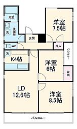 サニーサイドIII 2階