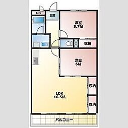 メゾン島田 6階/-