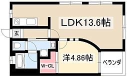 セントラル川名 4階