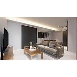 (仮)名古屋市昭和区御器所アパート 1階1LDKのリビング/ダイニング