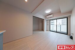 E-city大須 12階1LDKのリビング/ダイニング