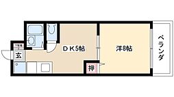 間取図画像 1DK