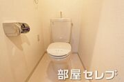 清潔感のあるトイレです。