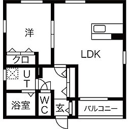 G flat 川名 1階/-