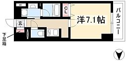 セイワパレス丸の内駅前 1Kの間取図画像