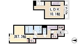フォレスト・ヒルズ 1LDKの間取図画像