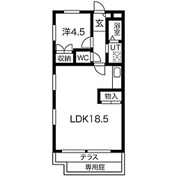 サンハイム中橋 3階/-