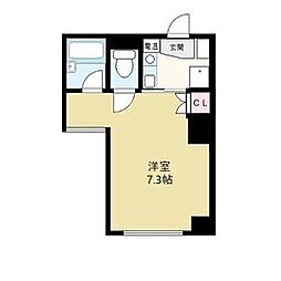 シーズンコート塩釜駅前 1Kの間取図画像