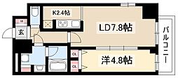 セイワパレス丸の内駅前プレミア 1LDKの間取図画像