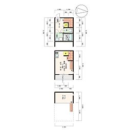 スリジェ桜山 1Kの間取図画像