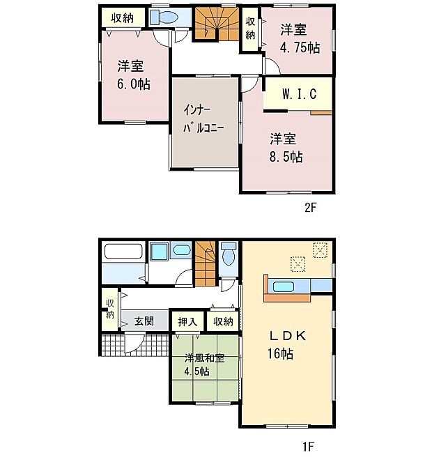 【間取り図】間取り図です。