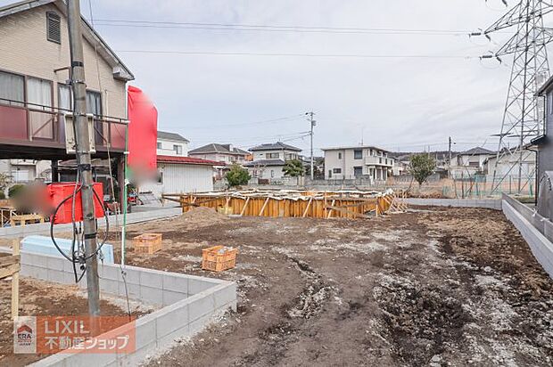 現地写真（建築中）