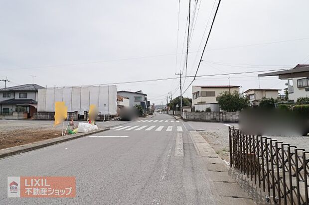 【前面道路】道の広さ・日当たりなど、ご確認ください。