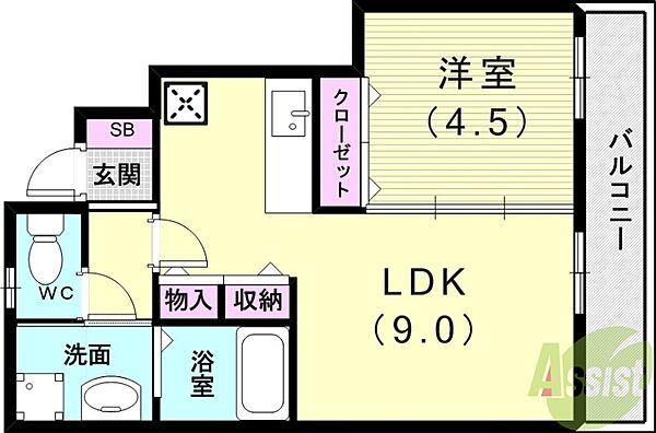 同じ建物の物件間取り写真 - ID:228048024319