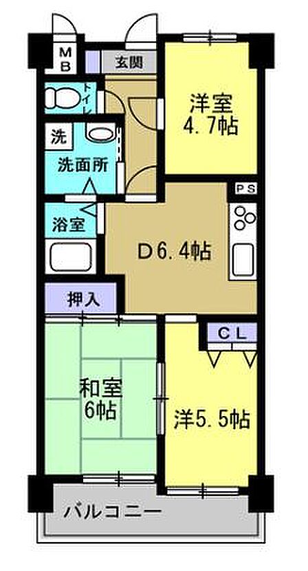 左右反転です