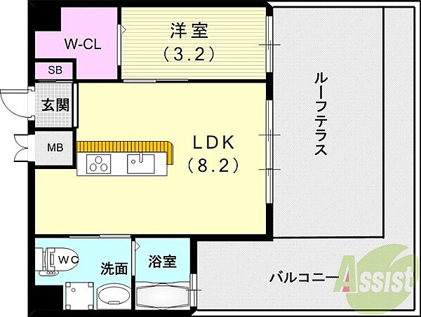 同じ建物の物件間取り写真 - ID:228047908948