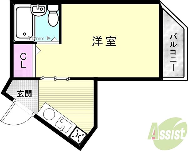 同じ建物の物件間取り写真 - ID:228049333359