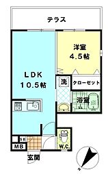 ルナ634 1階/101