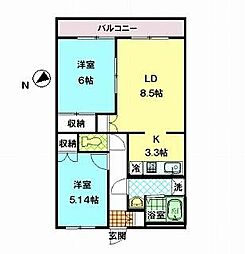 ファミール和光II 1階