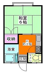 シバハイツ 2階/205