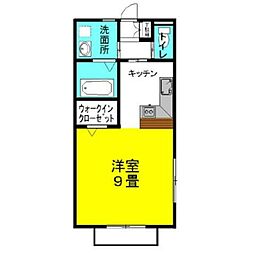 間取図画像 ワンルーム