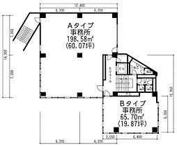 山の手ビル東館 ワンルームの間取図画像