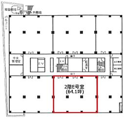 東都自動車ビル ワンルームの間取図画像