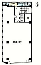 市橋ビル ワンルームの間取図画像