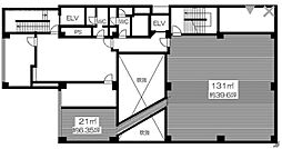 飯田ビル ワンルームの間取図画像