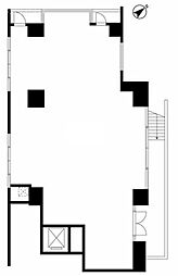 ライオンズマンション東銀座 ワンルームの間取図画像