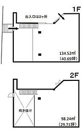 新交通ゆりかもめ お台場海浜公園駅 徒歩3分 1階/-