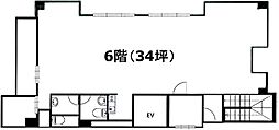 坂田ビル ワンルームの間取図画像
