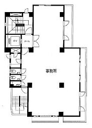 岩見ビル ワンルームの間取図画像