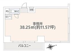 間取図画像 ワンルーム
