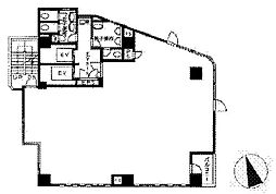 白山麻の実ビル ワンルームの間取図画像