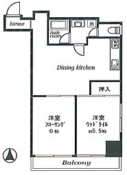 間取図画像 ワンルーム