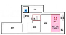 リガーレ日本橋人形町アネックス ワンルームの間取図画像