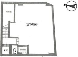 イトウビル ワンルームの間取図画像