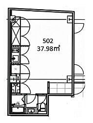 東京メトロ副都心線 北参道駅 徒歩9分 5階/-