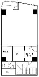 インタービル ワンルームの間取図画像