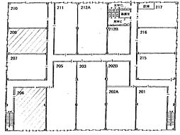 松岡品川埠頭ビル ワンルームの間取図画像