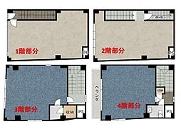 グリーンヒル西荻ビル ワンルームの間取図画像