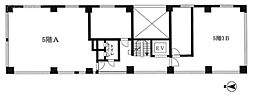 大貫ビル ワンルームの間取図画像