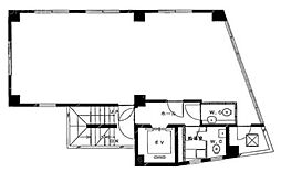 八重洲長岡ビル ワンルームの間取図画像