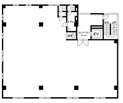 陽輪台みかみビル ワンルームの間取図画像