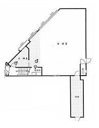 伊藤ビル ワンルームの間取図画像